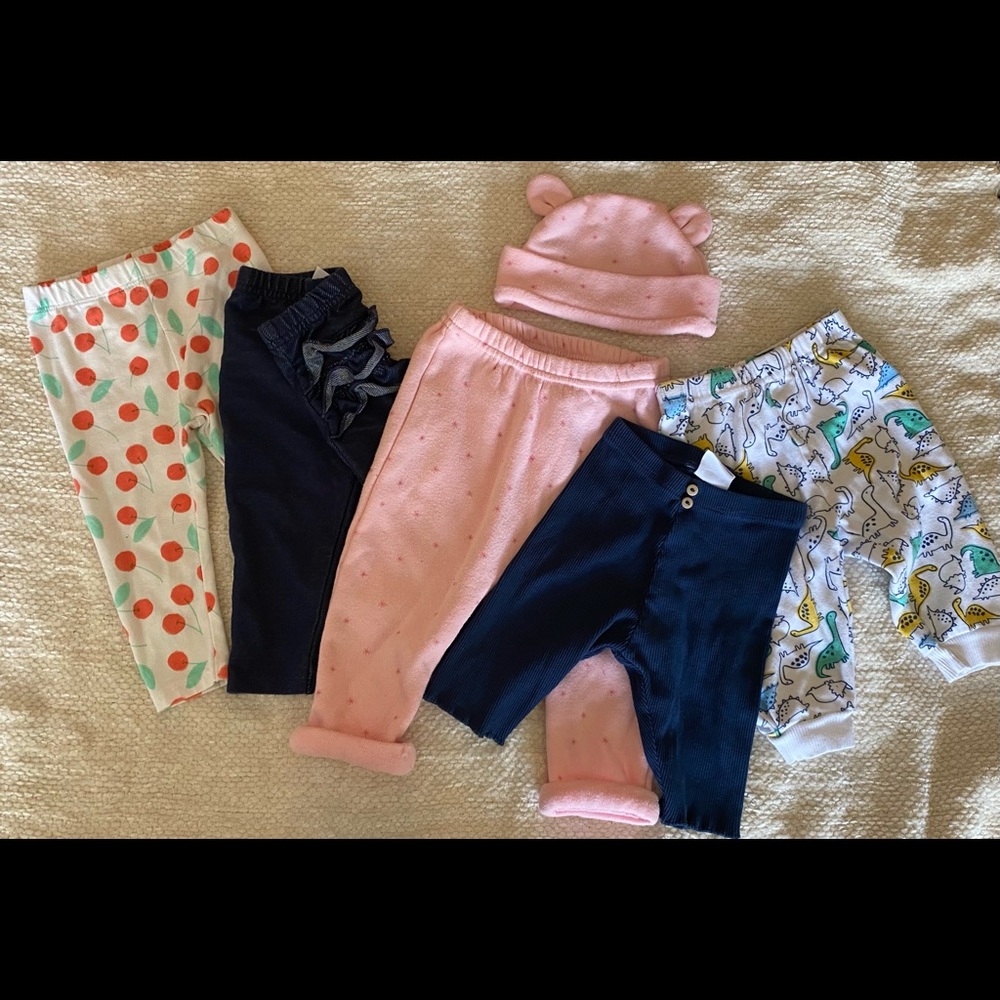 Bundle of 6-9 Month Girls Bottoms